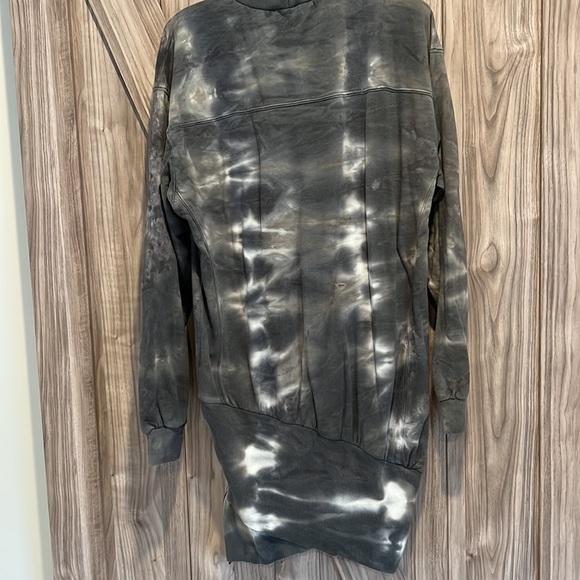 Young fabulous and broke size, small sweatshirt, dress, gray white - Picture 4 of 10